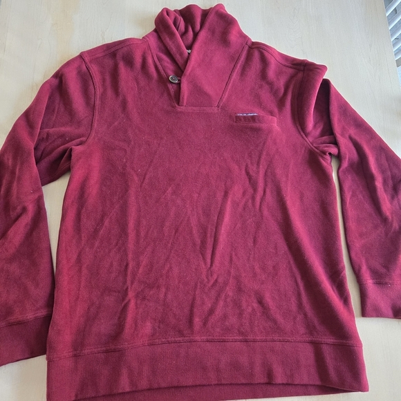 Tommy Hilfiger Raspberry Red Collar Sweater - Picture 8 of 13